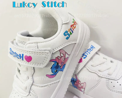 Baskets Lilo Stitch pour enfants, baskets pour enfants, chaussures de sport décontractées pour étudiants, chaussures de basket-ball pour filles et garçons