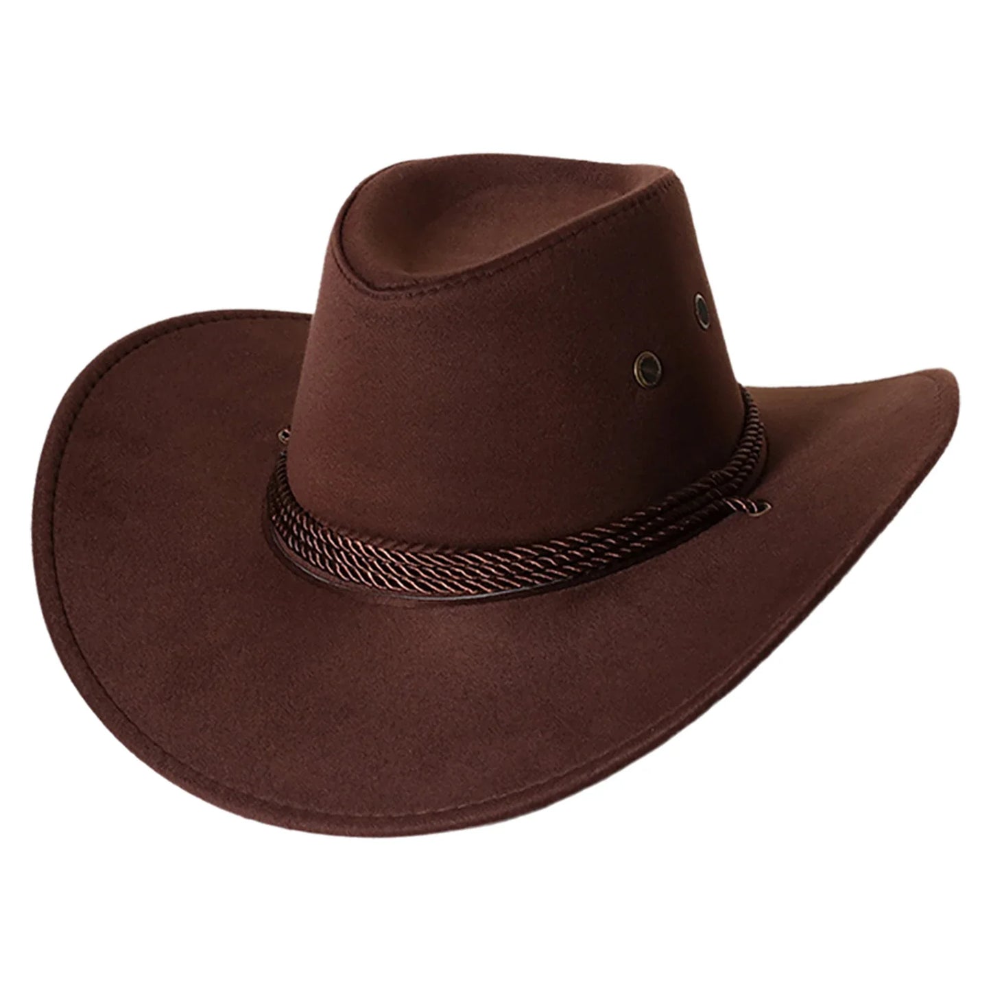 Kids Western Cowboy Costume Suede Leather Fringe Vest with Bandanna Felt Hat Halloween Wild West Cowgirl Cosplay Party Dress Up