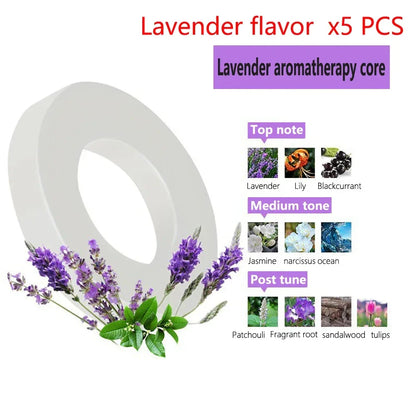 Car Air Freshener Solar Rotating Aromatreatment Decoration Car Interior Accessories Women Men Original Flavored Perfume Diffuser