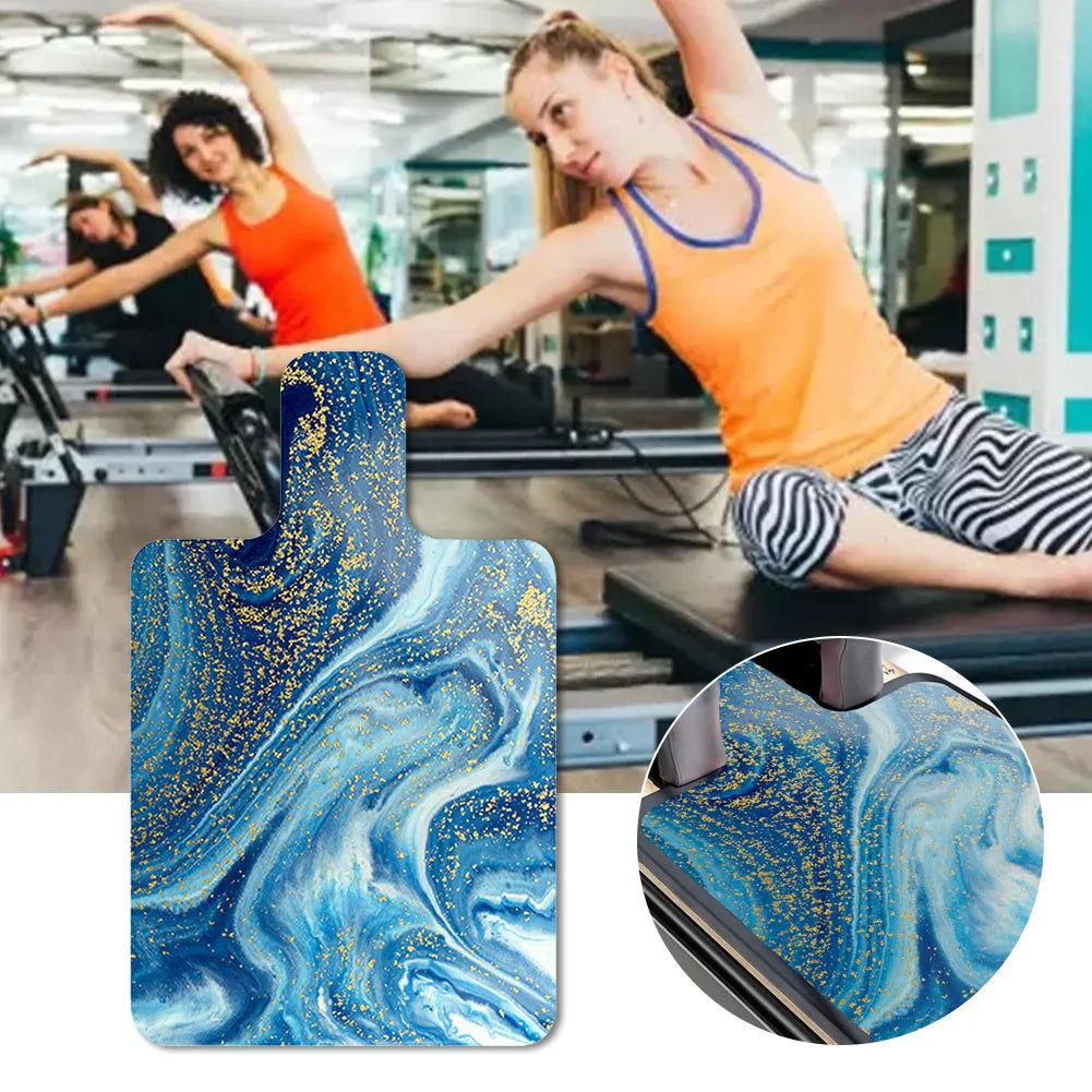 Pilates Suede Rubber Yoga Mat Non-Slip Pilates Reformer Cover Portable Pilates Reformer Machine Towel for Balance Training