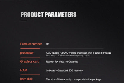 Laptop MAX Ram 36GB Rom 2TB SSD Metal ноутбуки Bluetooth AMD Ryzen 7 2700U Windows10 11 Pro Portable Gaming IPS Laptop