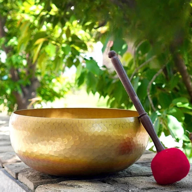 Low Frequency Singing Bowl Meditation Mindfulness Singing Bowl Yoga Relaxation Sound Healing Bowls Brass Percussion Instruments