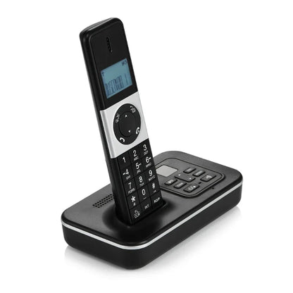 Système de téléphone sans fil D1002B, téléphone domestique extensible, affichage des abonnés élevés, combiné mains libres extensible