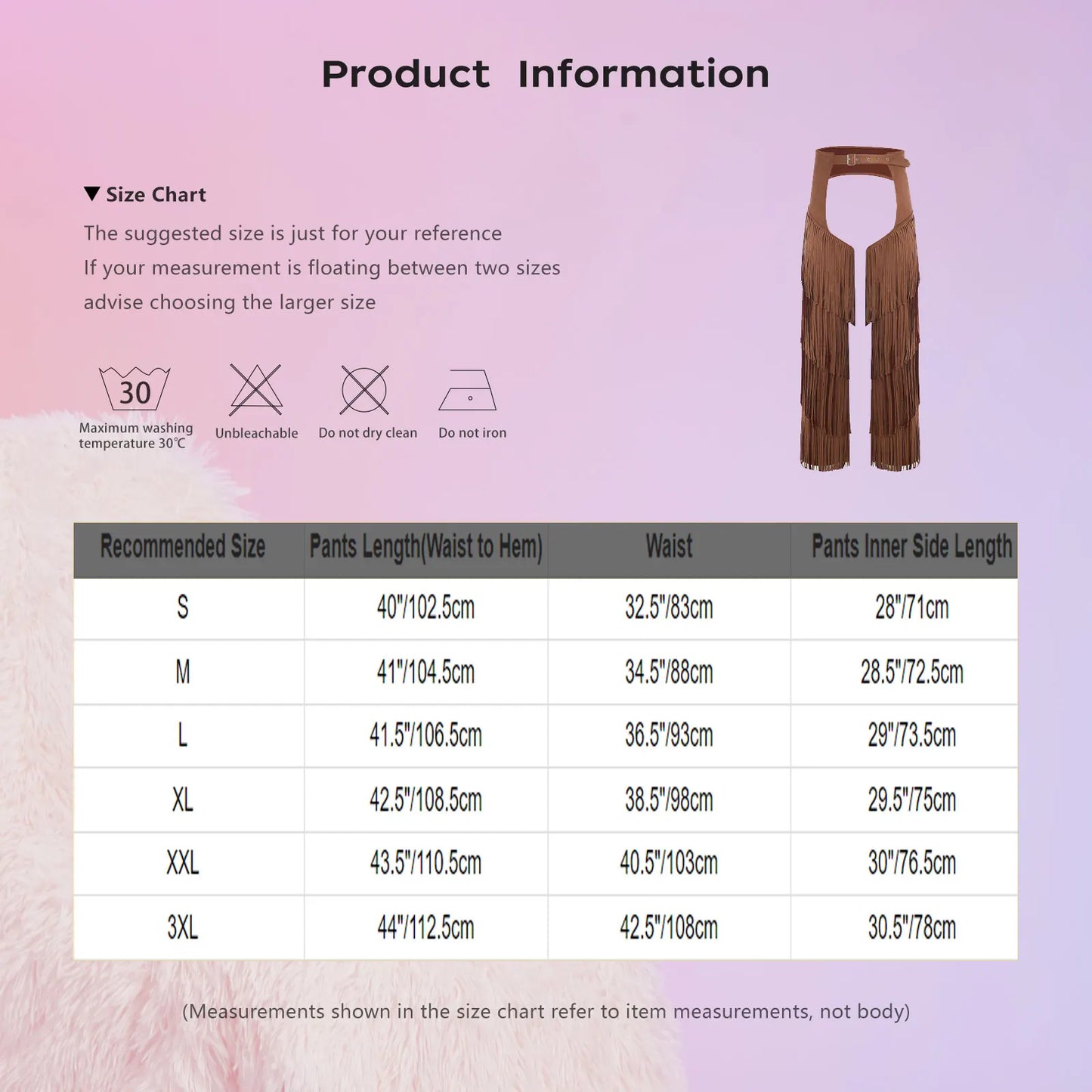 Pantalon Long en flanelle pour femmes, avec pompon latéral, taille, entrejambe ouvert, vélo, équitation, Cowgirl, Costume Cospaly d'halloween