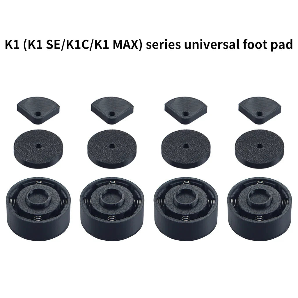 For K1/K1SE/K1C/K1MAX Series  Upgraded Foot Pad Wear-Resistant Shock Absorption For 3D Printer Accessories