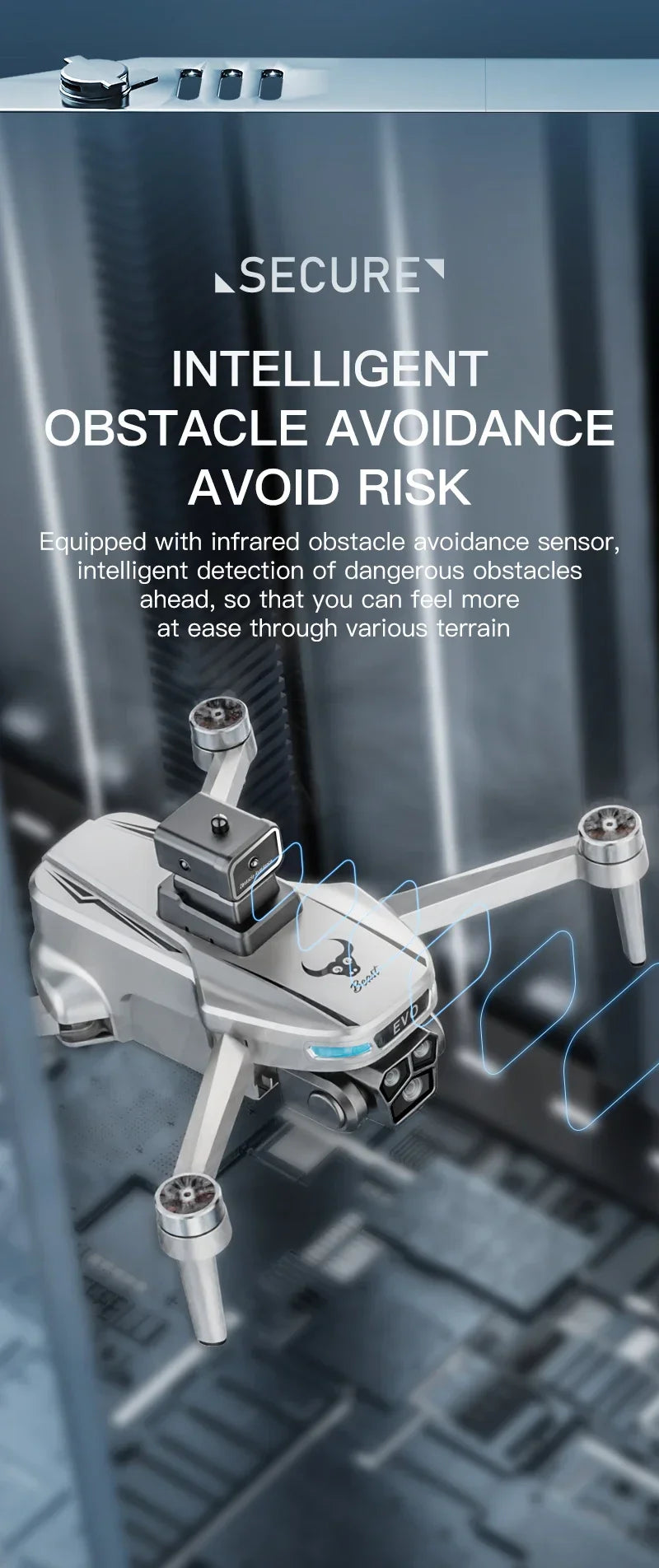 Xiaomi SG901 MAX GPS Drone professionnel 8K aérien HD évitant des obstacles avec écran plus grand télécommande Drone pliable sans brosse