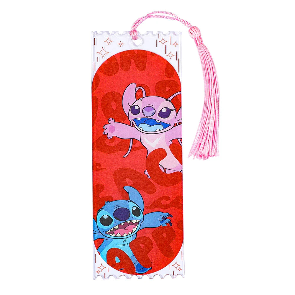 Cute Stitch Anime Bookmarks Anime Lovers Gifts Students Study Stationery Freshman Week Opening Season Back to School Gifts