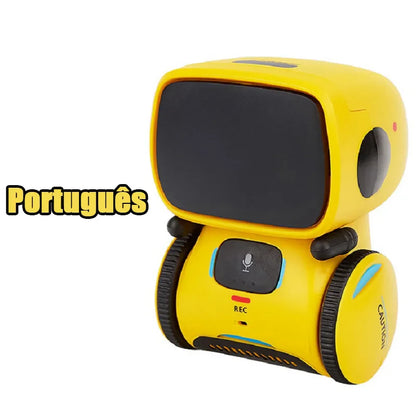 Robot Emo Robots intelligents Version russe, anglaise et espagnole jouets à commande vocale et tactile interactif éducatif pour enfants G