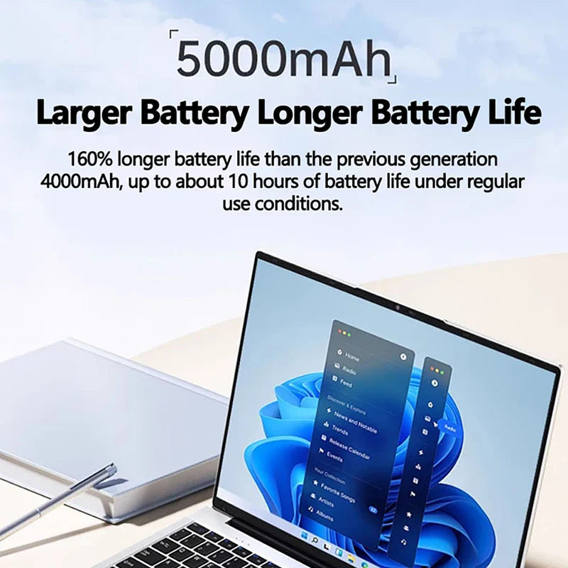 PC portable gamer 16 pouces Intel 5805 I9-11900H DDR4 Windows 11 32 Go RAM 2 To SSD HDMI Caméra HD 8 cœurs 16 threads