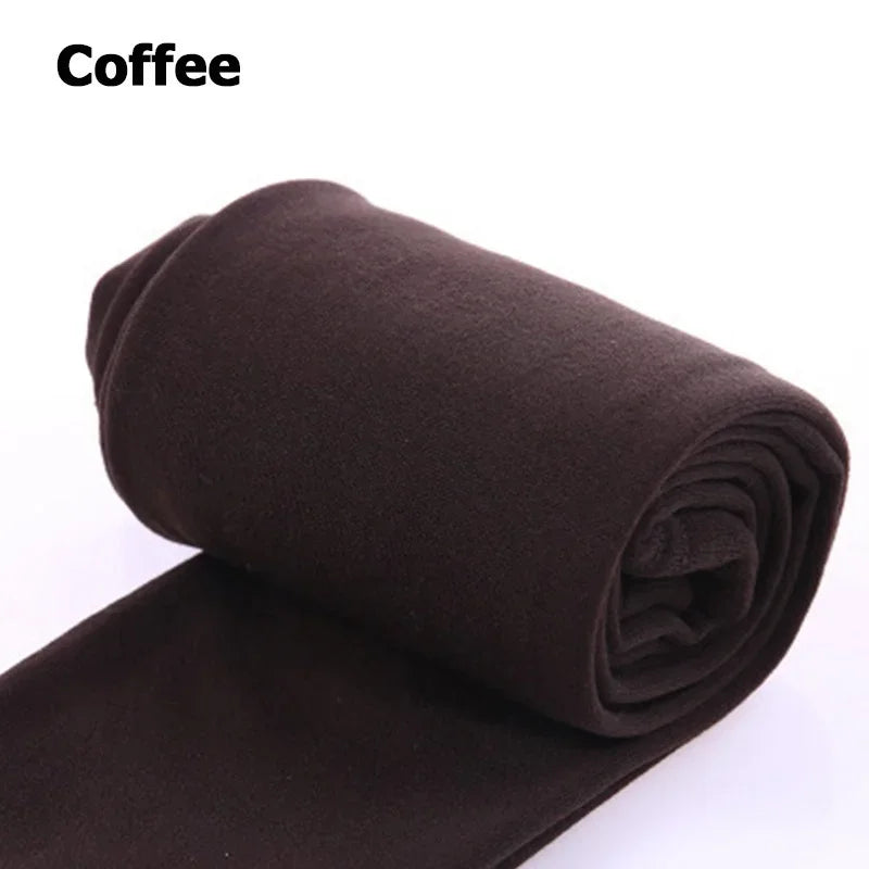 Leggings décontractés en velours pour femmes, collants polaires, pantalons skinny, pantalons chauds pour dames, haute élasticité, ogo, hiver