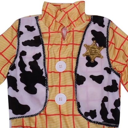 Déguisement de Woody de Toy Story avec chapeau de cowboy pour fête costumée