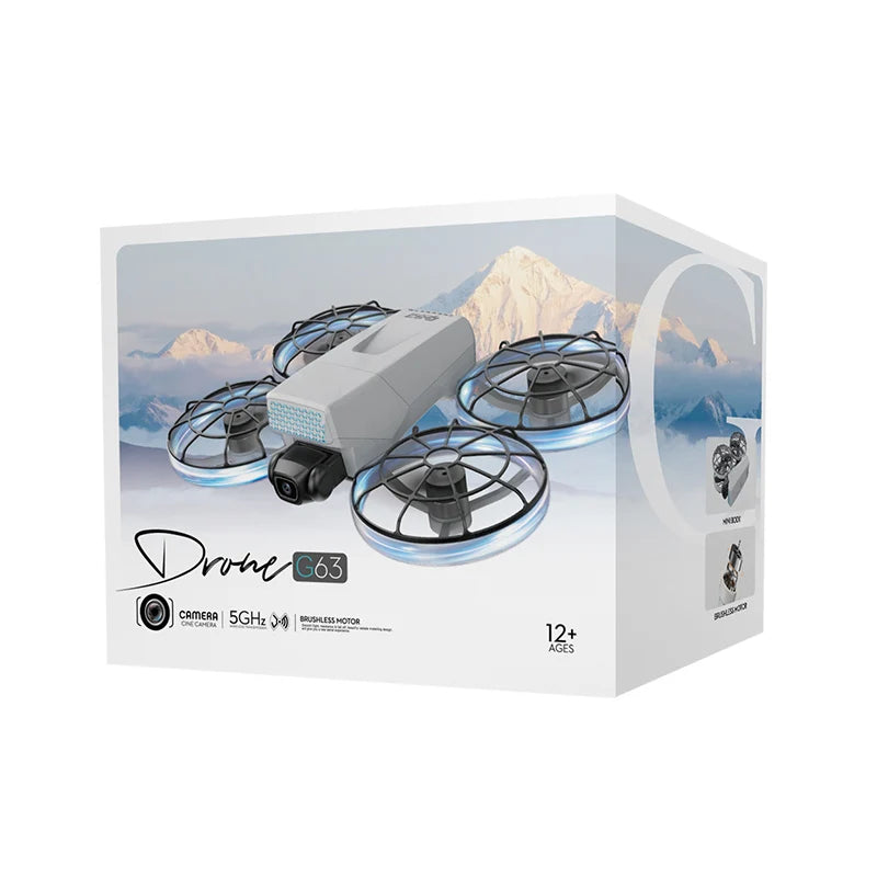 Drones 4k professionnel 10km flux optique sans brosse pliant double miroir photographie aérienne professionnelle avec drone à cardan servo