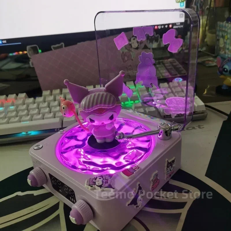 Enceinte Bluetooth Lumineuse – Édition Kawaii Zen🌸 & Country🤠 Accessoires Portable Lumière RVB Décoration de Bureau Cadeau Fille