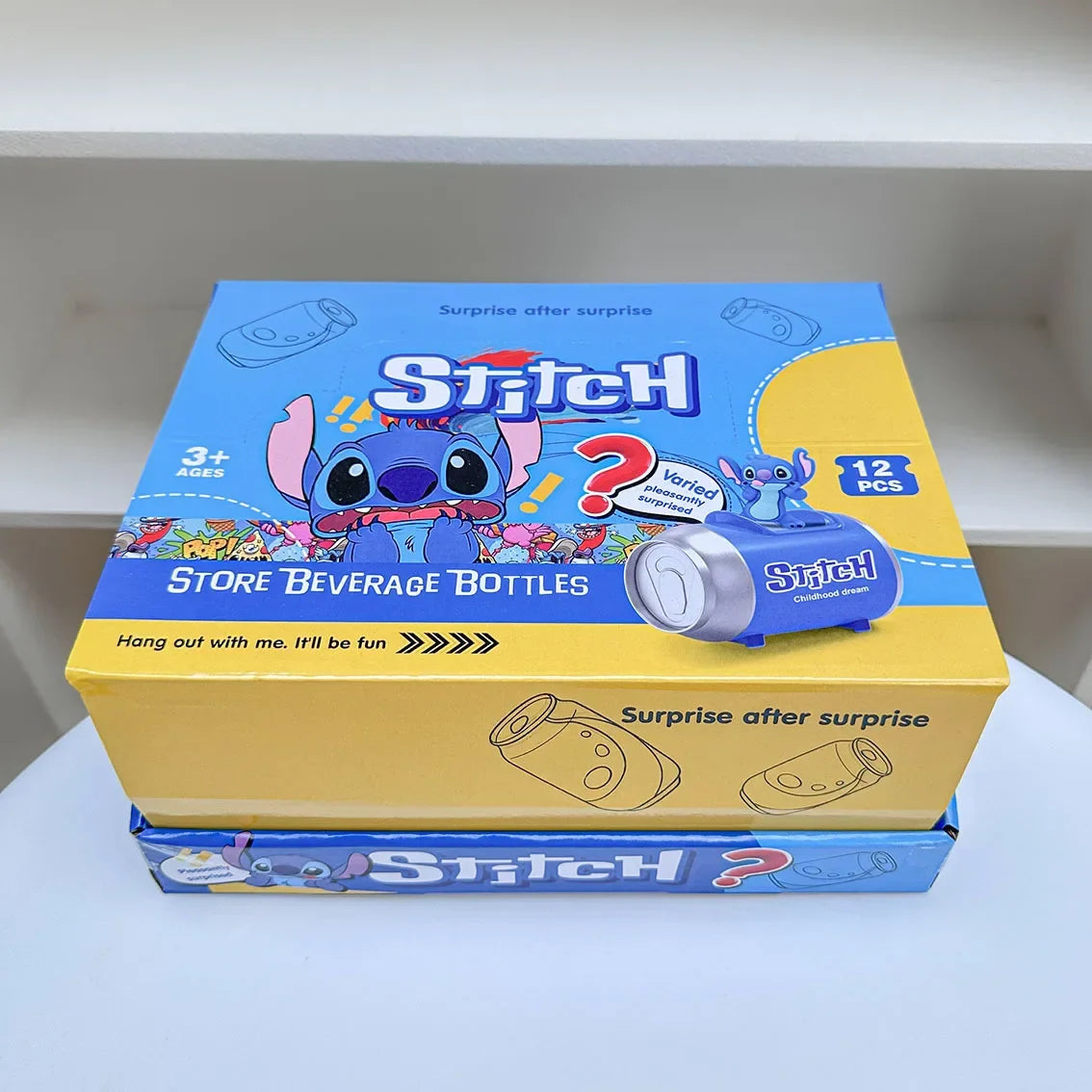 Cute Cartoon Anime Peripheral Stitch Kuromi Doll Blind Box Creative Trendy Play Can Keychain Pendant Blind Box Pendant Toy Gift