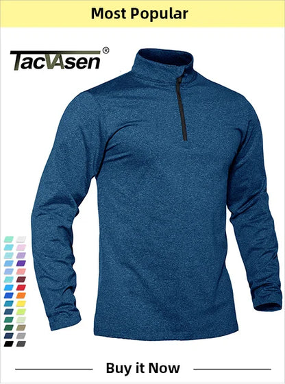 TACVASEN Winter Plaid Cotton Jackets Mens Long Sleeve Quilted Lined Flannel Shirt Jacket Multi-Pockets Outwear Hiking Coats Tops