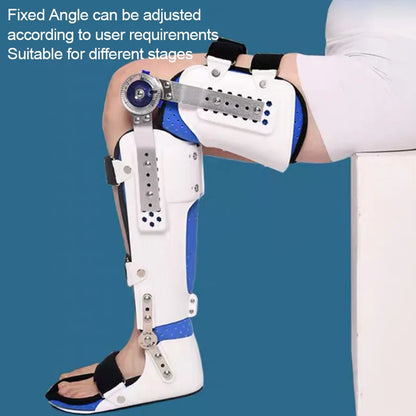 Attelle médicale réglable pour les articulations du genou, la cheville et le pied, soutien orthopédique pour les blessures au ménisque, soulagement des douleurs articulaires, renfort de rééducation