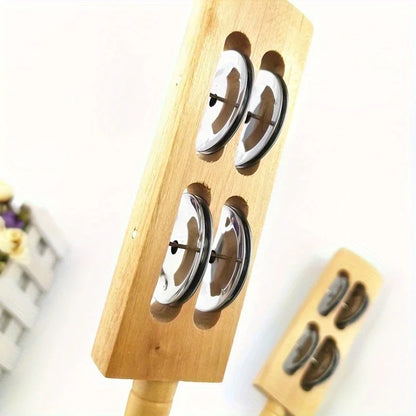 Instruments de Percussion pour enfants, bâtons de rythme en métal et bois, Instruments de Percussion, jouets musicaux éducatifs portables