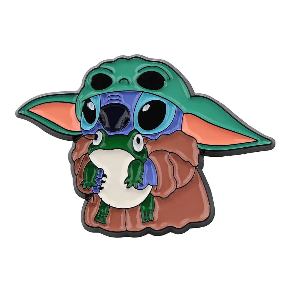 Stitch Enamel Pin Lapel Pins Badges on Backpack Brooches for Clothes Women's Brooch Cool Jewelry Accessories Gifts