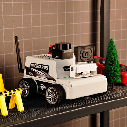 Micro ROS dos Robot Voiture ROS2-Humble PC Machine Virtuelle Système AI Lidar SLAM Cartographie Navigation DIY Kit Électronique