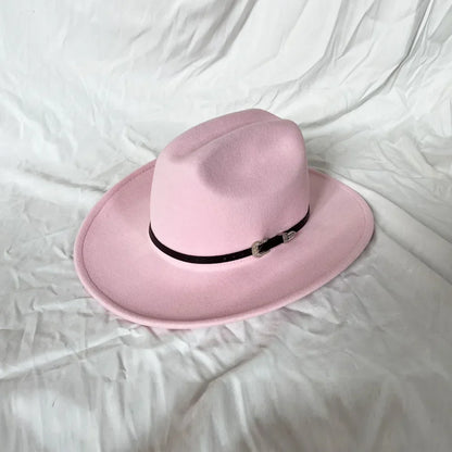 Chapeau de cowboy occidental vintage pour hommes, casquette de jazz de cowgirl avec cloche en cuir à large bord, chapeaux de Sombrero d'église pour homme