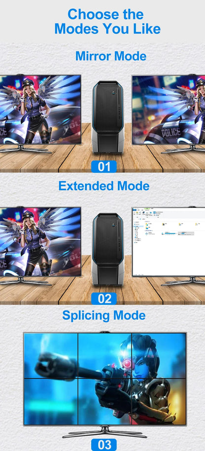 HDMI-compatible 2.1 Cable 8K@60Hz 4K@120Hz HD Splitter ARC Switch Cable for PS PS5 TV Audio Video Cabo Cable