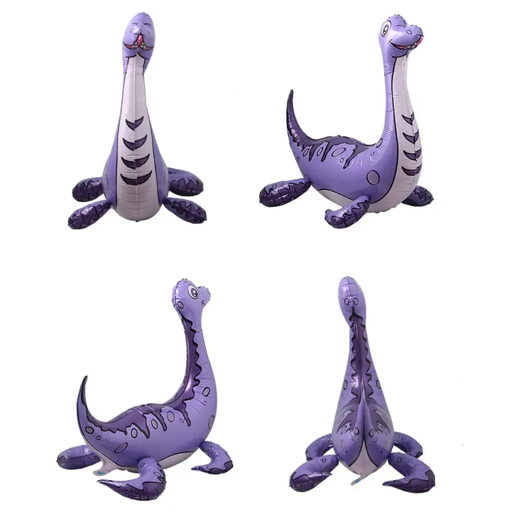 3D Self standing Dinosaur Tyrannosaurus Animal Balloons for Birthday Party Baby Shower Decoration Kit Inflatable Party Supplies