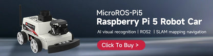 Micro ROS dos Robot Voiture ROS2-Humble PC Machine Virtuelle Système AI Lidar SLAM Cartographie Navigation DIY Kit Électronique