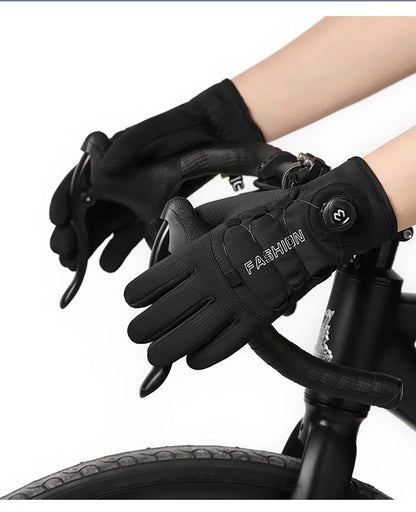 GTUBIKE nouveaux gants de ski chauds d'hiver unisexe coupe-vent résistant au froid gants pour écran tactile pour les Sports de plein air course randonnée cyclisme