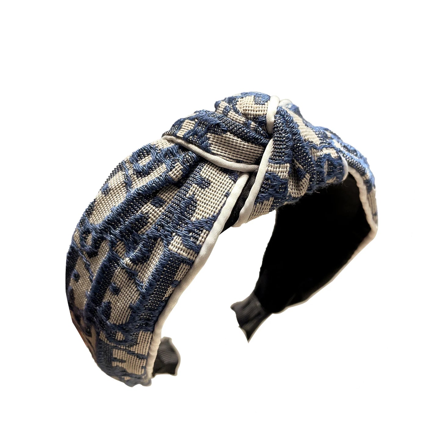 Bandeau rétro en tissu coloré style cow-boy, serre-tête avec crâne, bandeau de coiffure extérieur polyvalent et simple, nouvelle pince à cheveux élégante et tempéramentale