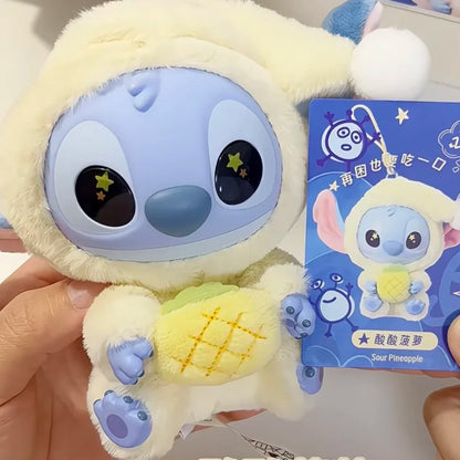 Stitch Eat Before Sleep Plush Series Blind Box Cute Vinyl Doll Ornament Pendant MysteryBox Surprise Toy Gift