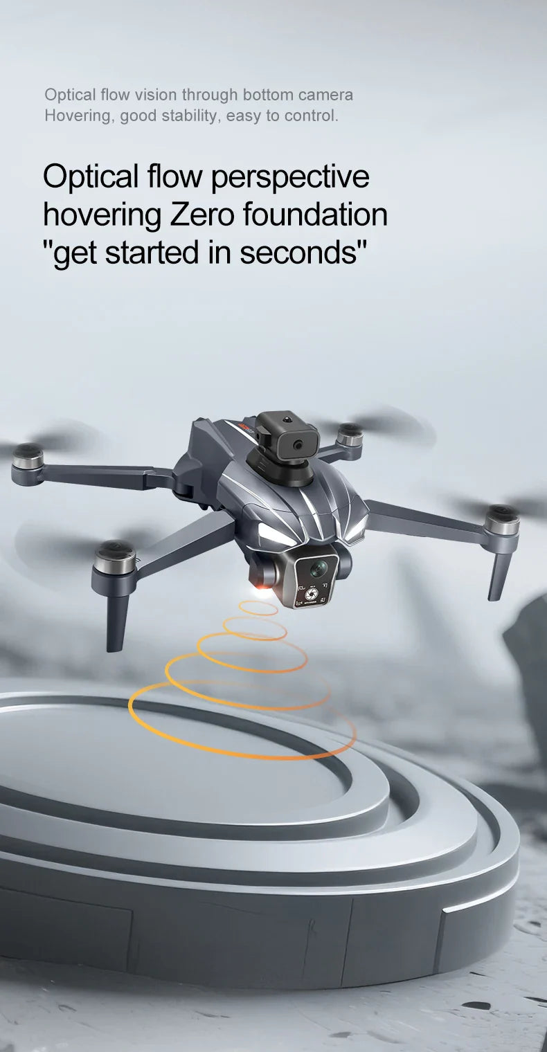 K18 Max RC Drone 8K double caméra sans brosse GPS 5G évitement d'obstacles pliable télécommande UAV grand écran quadrirotor VS K19