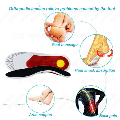 Semelle orthopédique hommes Soutien de la voûte plantaire haute Pied plat Semelles orthopédiques pour les pieds Soulager la pression Fasciite plantaire Soulagement de la douleur Semelle de chaussure
