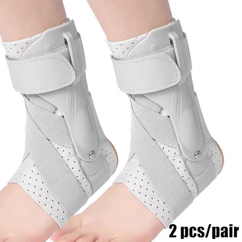 Attelle de cheville pour entorse, Support de cheville avec stabilisateurs latéraux pour hommes et femmes, attelle de cheville, stabilisateur de récupération, tendinite
