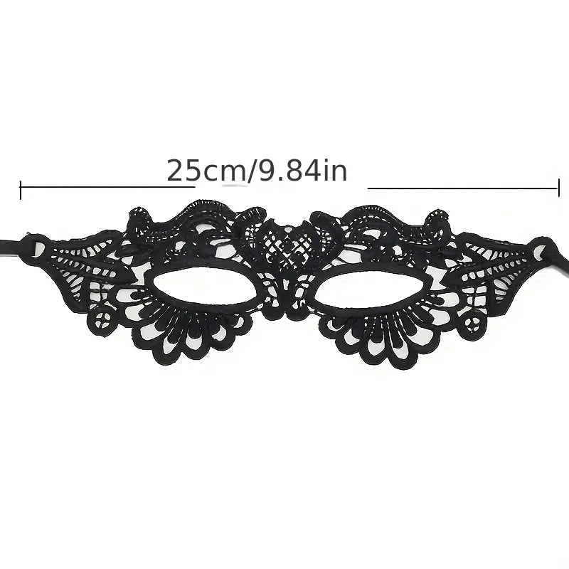 Mordarli Masque de mascarade pour femme Masque pour les yeux en dentelle pour Halloween Costume Party Masque de mascarade pour femme