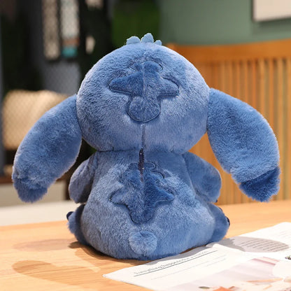 Cute Big Size Lilo & Stitch Couple Models Cartoon Stuffed Plush Anime Stitch Plush Toys Stitch Plushies Pillow Kids Xmas Gift