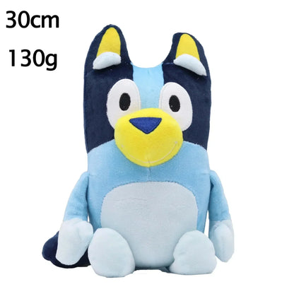 2024 New Dog Plush Toy Bluey Blue Dog Home Fill Animal Dolls Children Birthday Gift Wholesale Cartoon Decoration Doll Toys Gifts