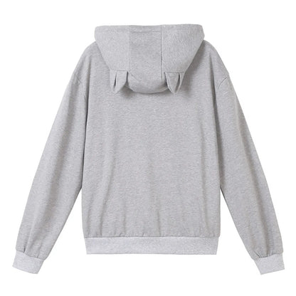 Hoodies For Teen Girls Women'S Solid Sport Casual Funny Cat Ear Zipper Mesh Large Pocket Hoodie 2000s Clothes Y2k