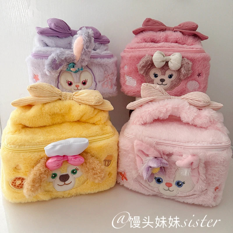 Cartoon Women's Cosmetic Bag ShellieMay LinaBell StellaLou Makeup Case Female Travel Storage Bags College Girls Handbags