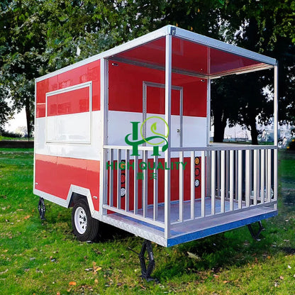 Custom Size Design Mobile Kitchen Food Truck Concession Trailer USA Street Food Truck Pizza Fast Food Trailer