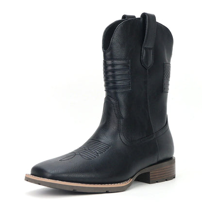 Men's Boots Personalized Design Fashionable Western Cowboy Boots