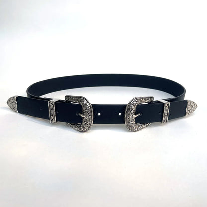 Western style double breasted waistband suitable for daily use