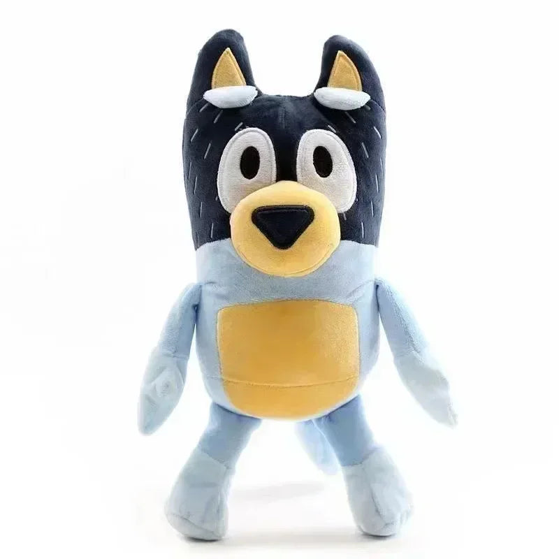 Family Stuffed Animals 17/28cm – Cartoon Dogs, Soft Plush Toys, Great for Birthdays and Christmas Gifts