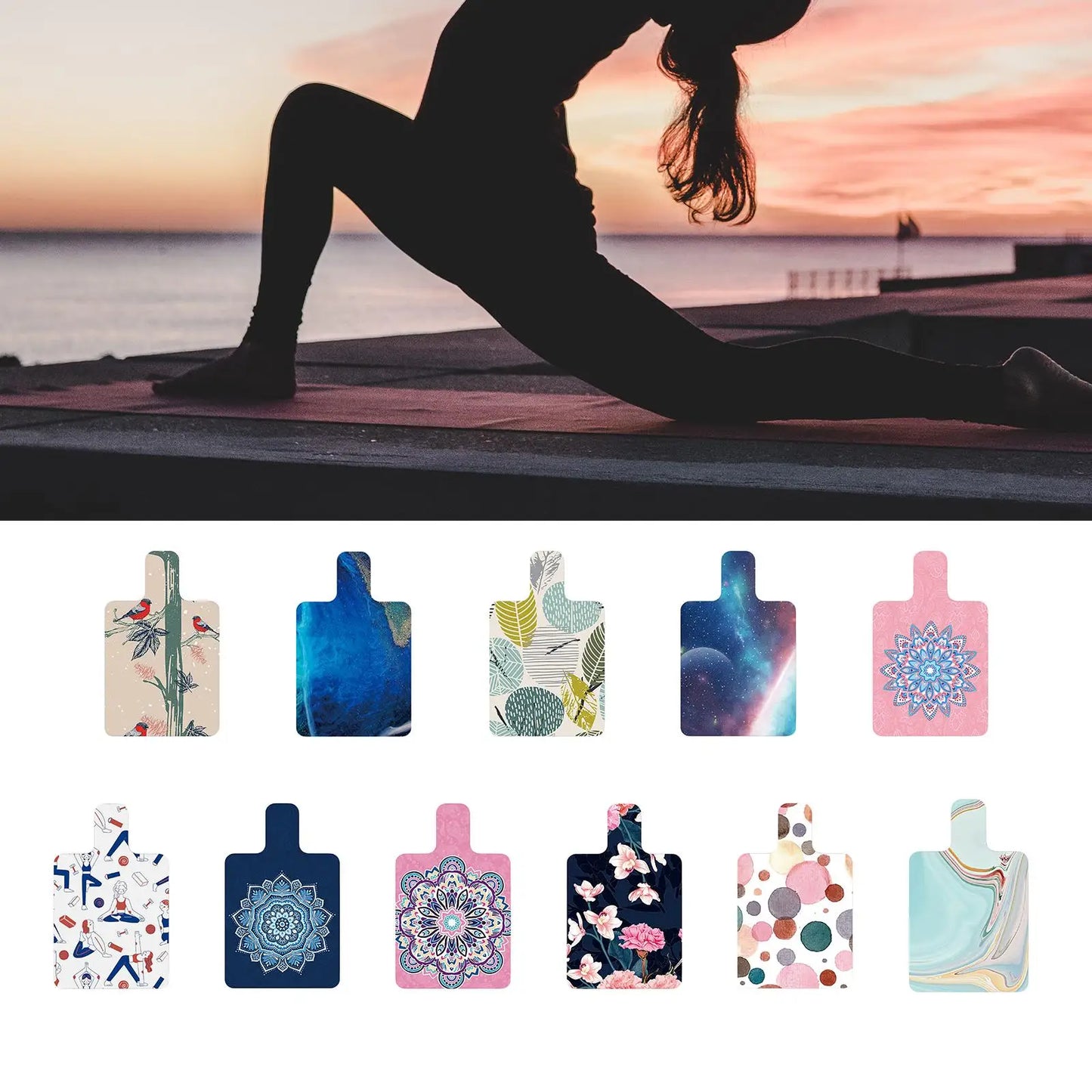 Tapis de Pilates Reformer, tapis de yoga antidérapant, tapis de gymnastique, fitness sportif, serviette de yoga épaisse et légère, équipement de fitness à domicile