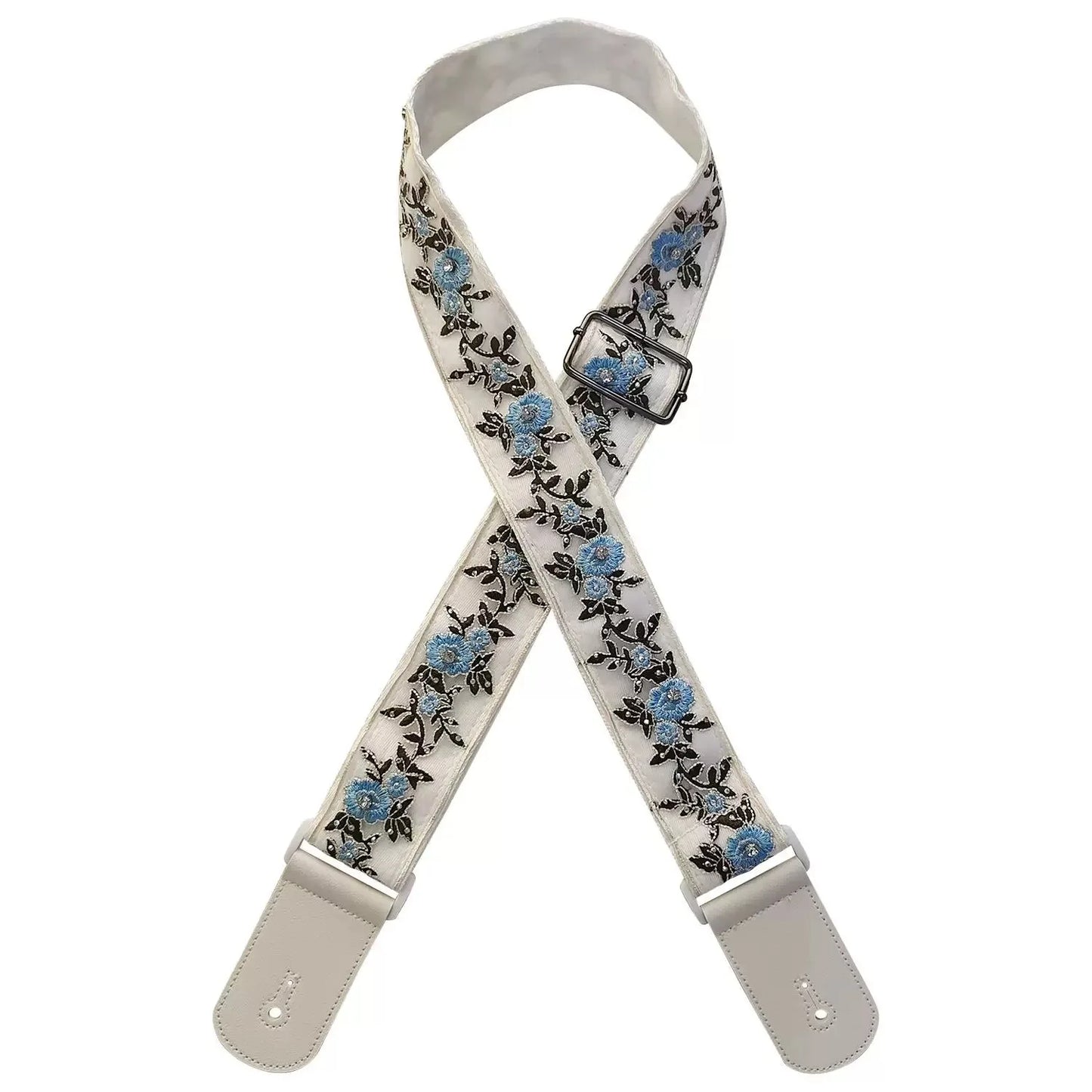 Sangle de guitare pour guitare électrique et acoustique, bandoulière réglable et résistante en dentelle, accessoires de guitare, sangle de guitariste