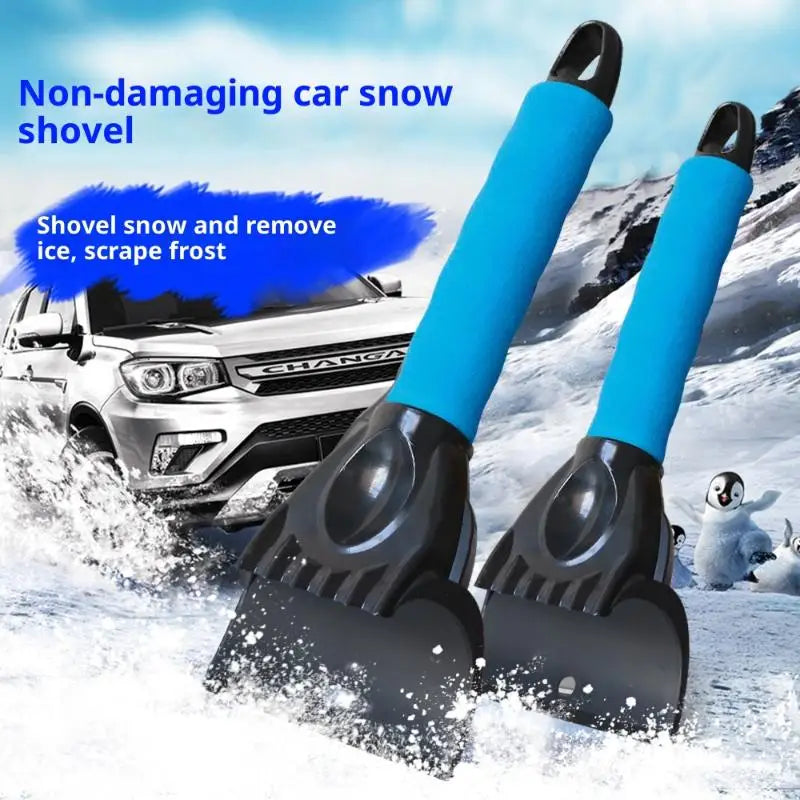 Grattoir à glace polyvalent pour voitures, déneigement de pare-brise et de porte, outil de nettoyage du gel pour l'hiver, accessoires de nettoyage automobile
