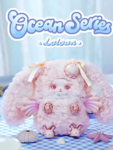 Genuine CQTOYS Loloan Ocean Series Blind Box Cute Doll Plush Handmade Ornament Gift Trend 2025 Summer