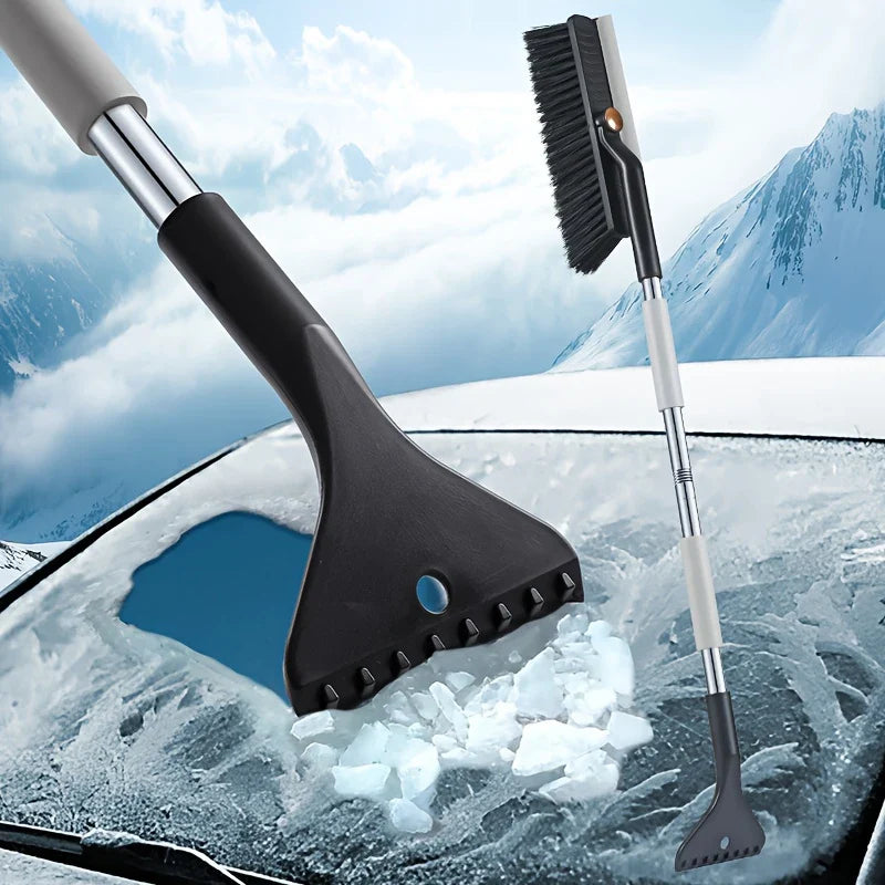 Grattoir à glace pour pare-brise de voiture, brise-glace, nettoyage rapide, brosse en verre, dissolvant de neige, outil de nettoyage de vitres automobiles, pelle à neige d'hiver