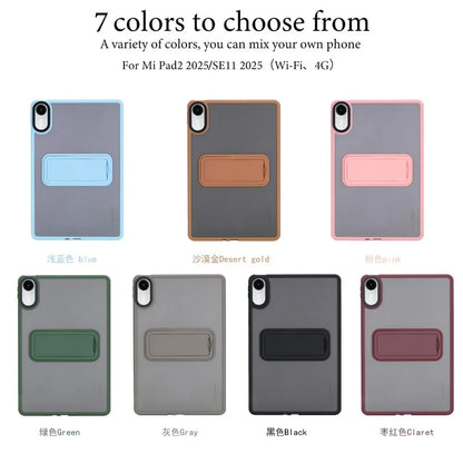 TPU Clear Soft Cover For Xiaomi Redmi Pad2 11 inch Shockproof Acrylic Tablet Stand Back Shell for Redmi Pad 2 2025 Case