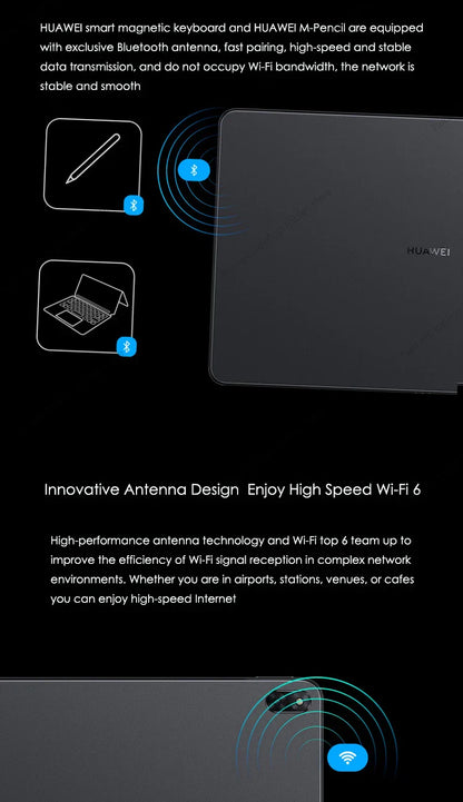 2022 HUAWEI MateBook E Tablet Mini Pc 12.6 Inch OLED Full Screen 2 In 1 Laptop i5/i7 8GB16GB 256GB/512GB  Windows 11 Notebook