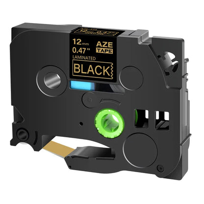 6/9/12mm 231 TZ Label Tape 221 211 Laminated Tape 831 234 334 Labeling Ribbon Compatible for Brother PT-H110 D210 Label Maker
